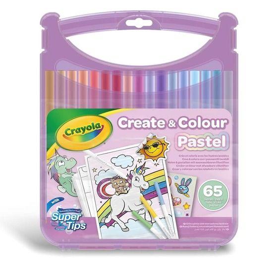 Crayola Pastel - Create And Color Art Case