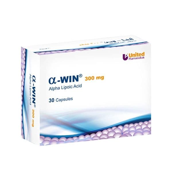 Alpha Win 300Mg Alpha Lipoic Acid Capsules 30'S