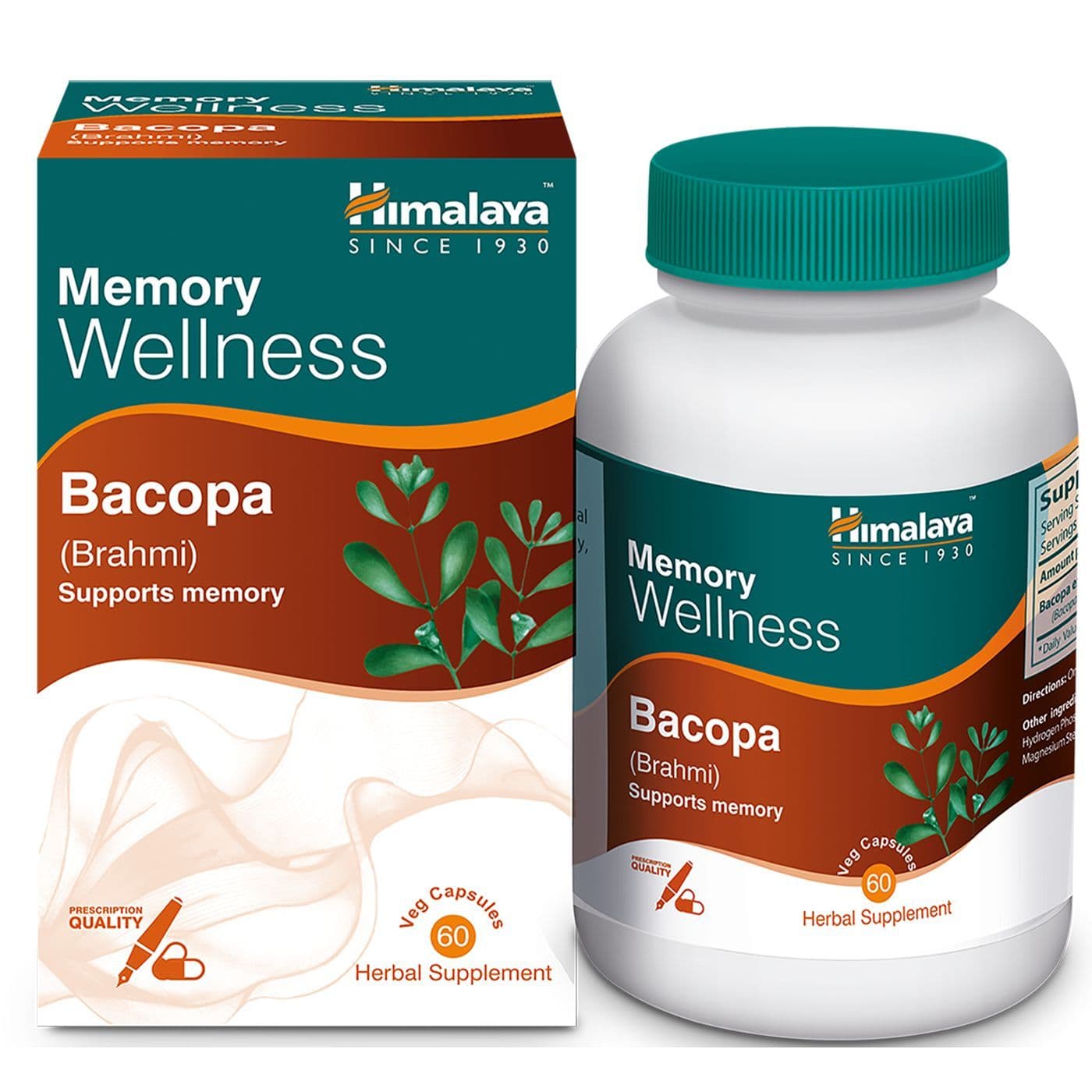 Himalaya Bacopa Capsule 250Mg 60 PC