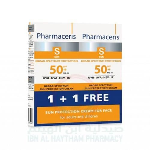 Pharmaceris Broadspectrum Sun Protect.Cream Spf50+(1+1)