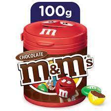 M&M's Milk Chocolate canister 100g