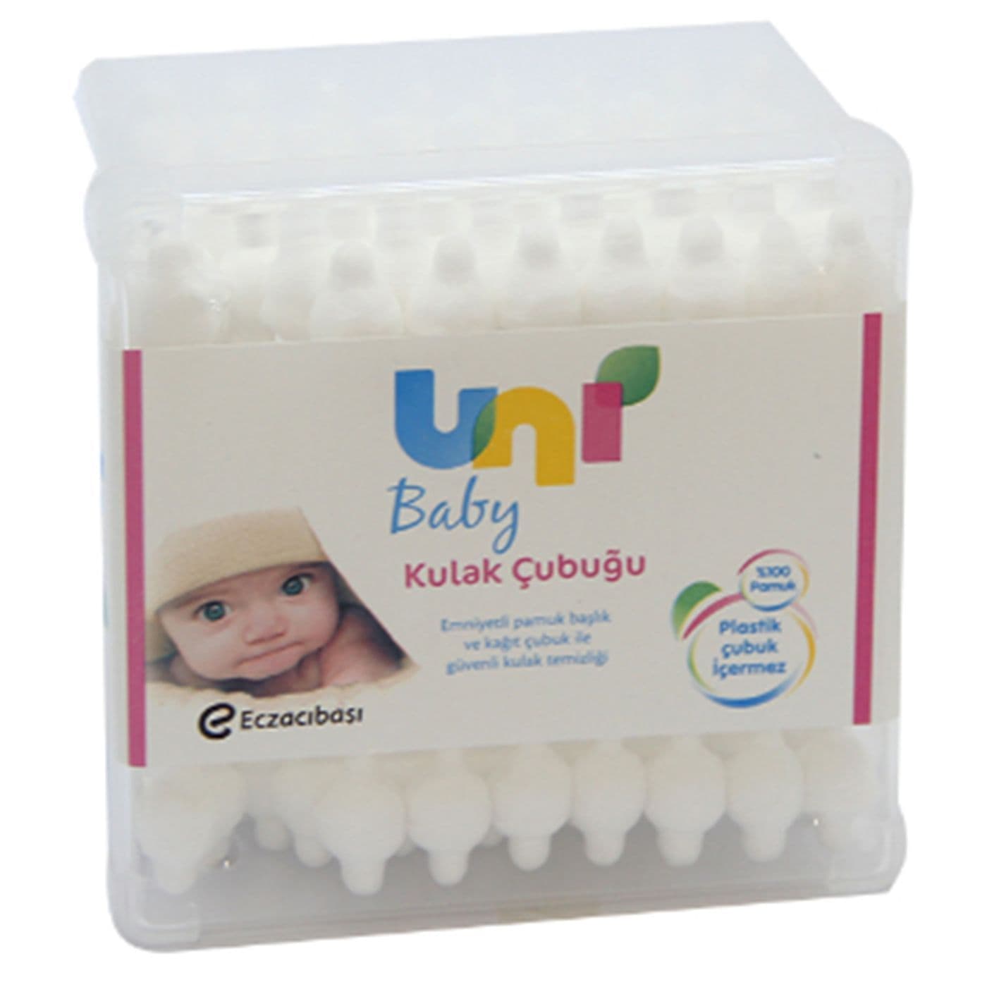 Uni Baby Cotton Swabs 56Pcs