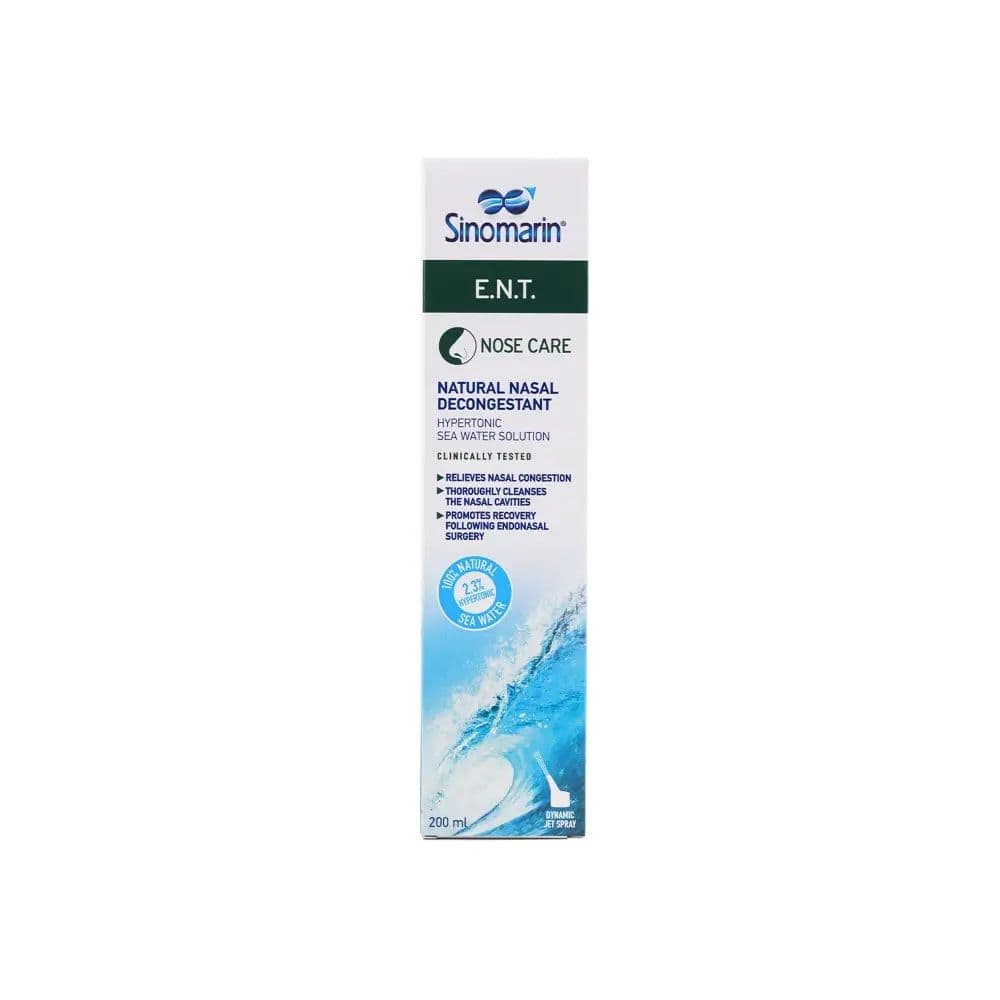 Sinomarin E.N.T. Nose Care Natural Nasal Decongestant 200Ml No.12817