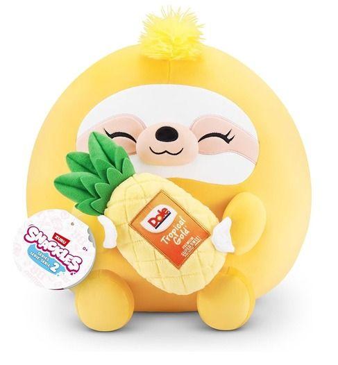 Zuru Snackles Plush 16"Series 2 - Plush 16" Sloth & Dole (Pinapple)