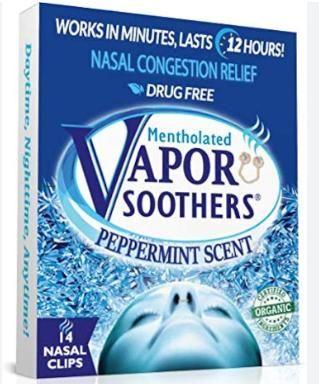 Vapor Soothers Congestion Nasal Dilator 14Pcs