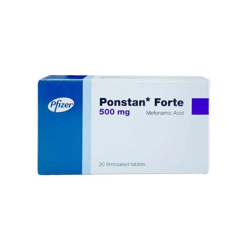 Ponstan Forte 500Mg 20 Tablets