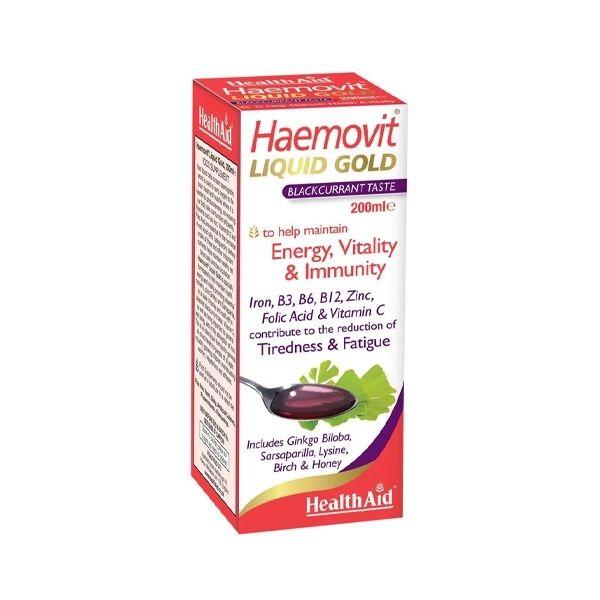 Health Aid Hemovital Liquid Gold 200Ml