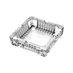 Lxyg7116-3 / Glass Square Ashtray 12 Cm