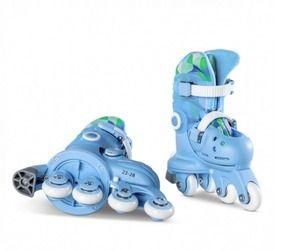 Yvolution Twista Skates Size 7-11 (Blue)