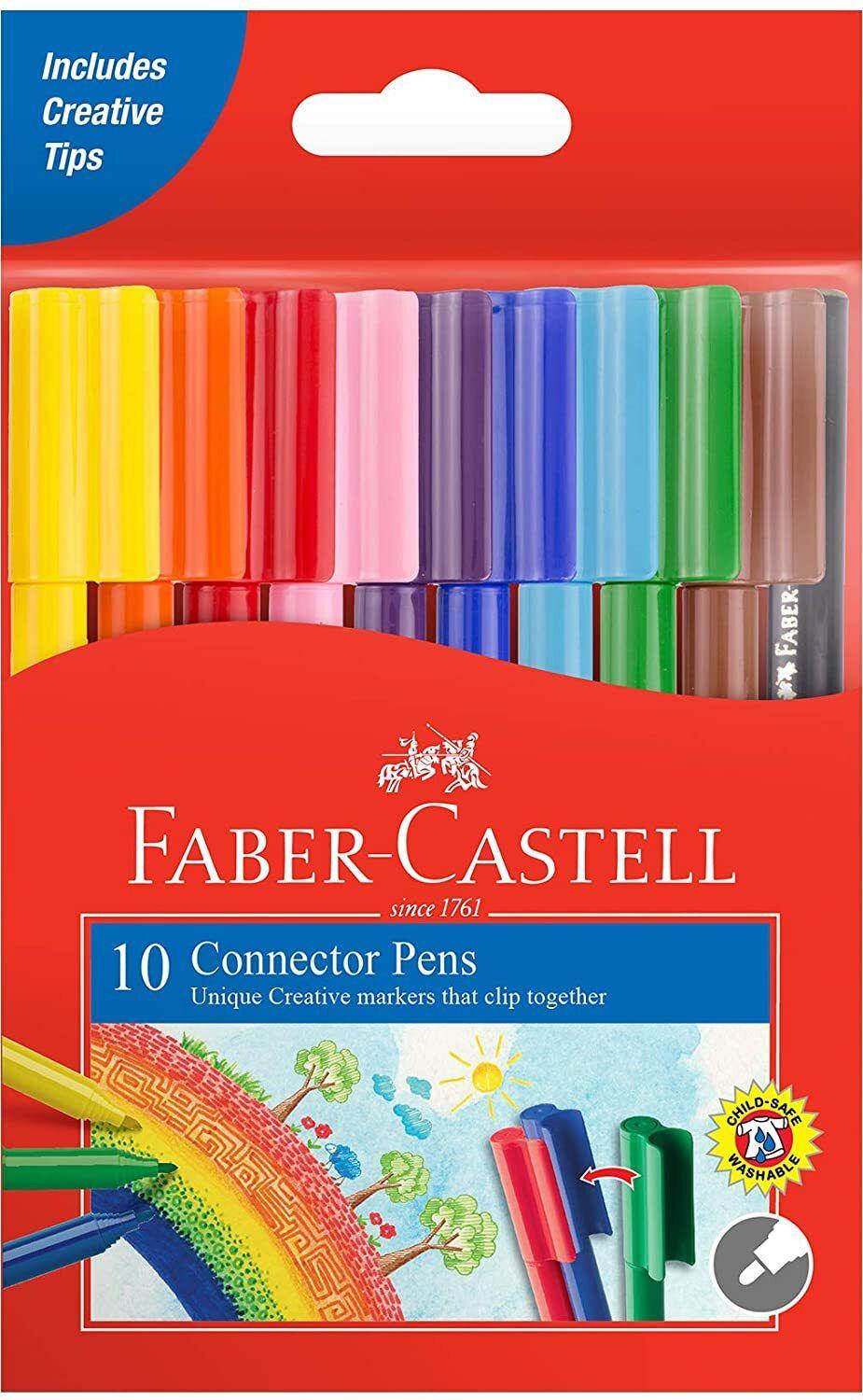 Faber-Castell Connector Felt Pen 10 Color