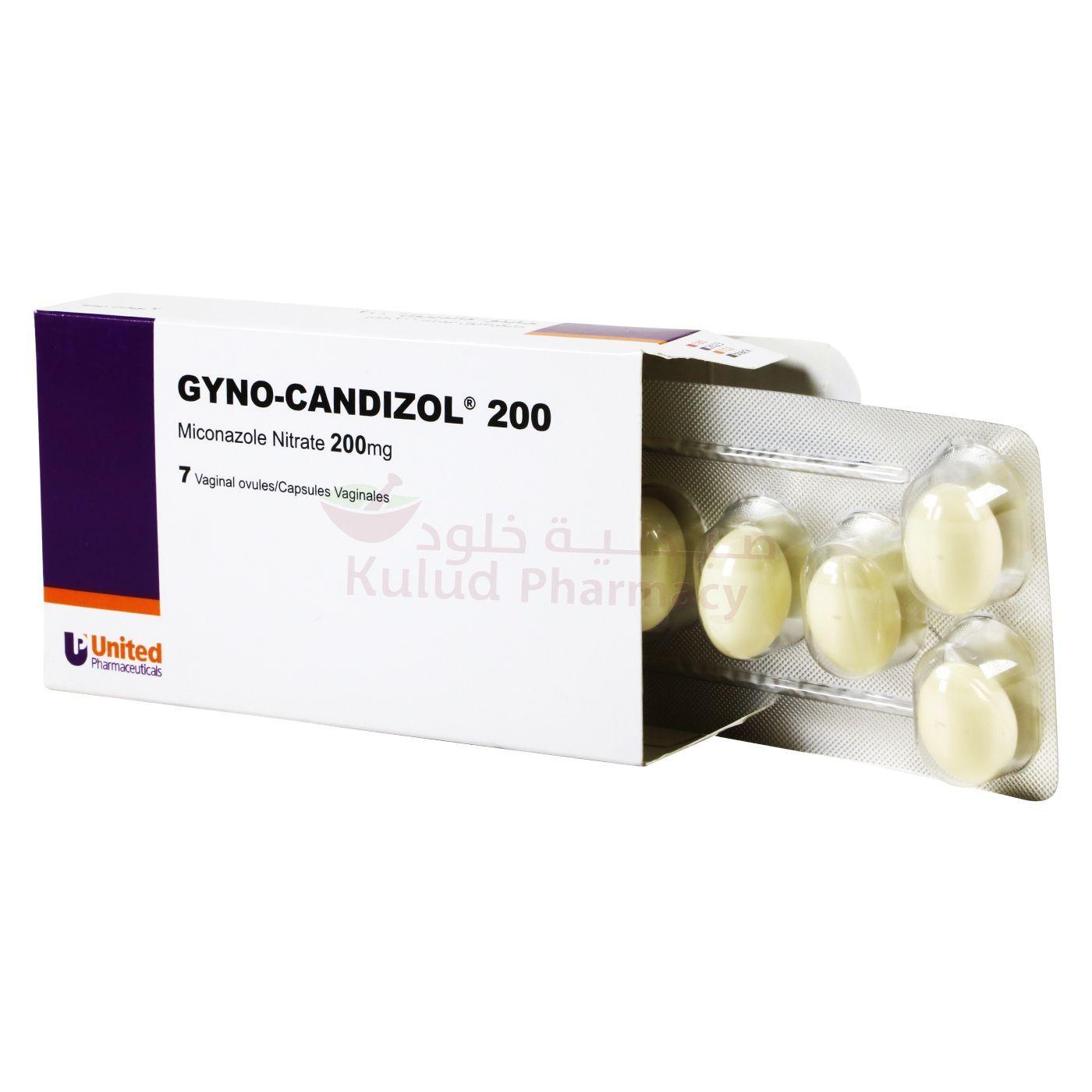 Gyno Candizol Vaginal Suppository 200 Mg