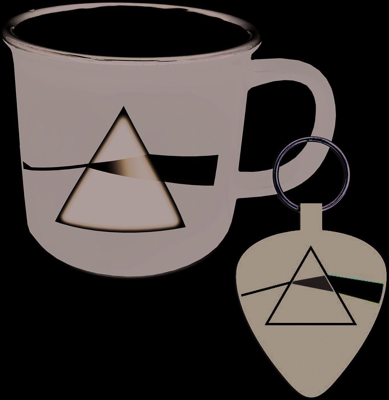 Pink Floyd - Dark Side (Gift Set Mug & Keychains)