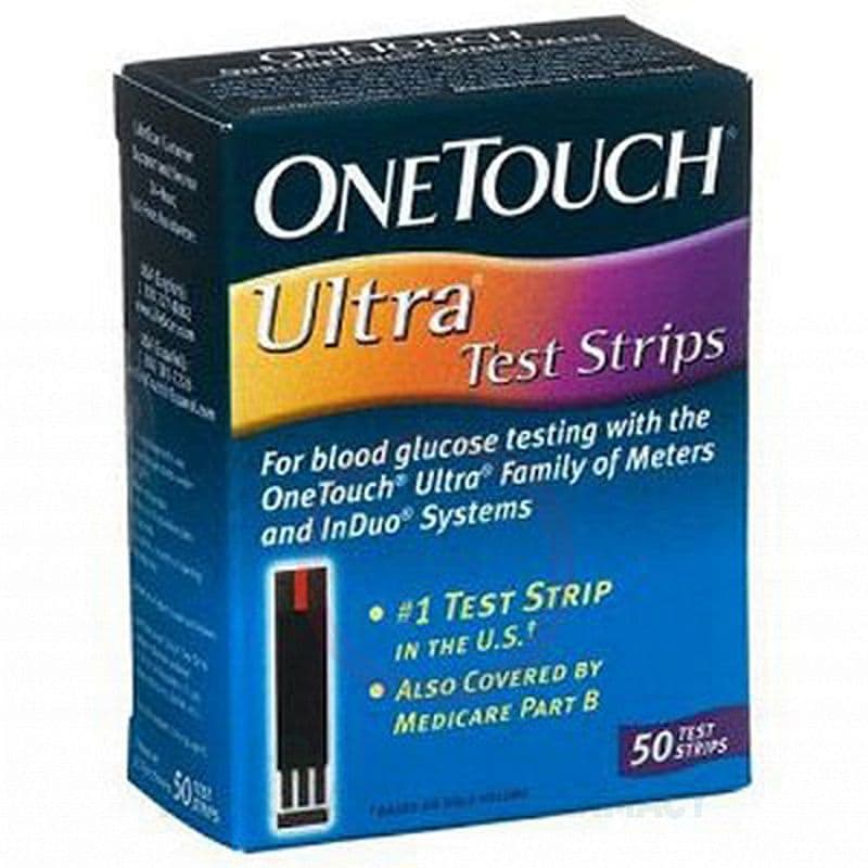 One Touch Ultra Strips 50'S