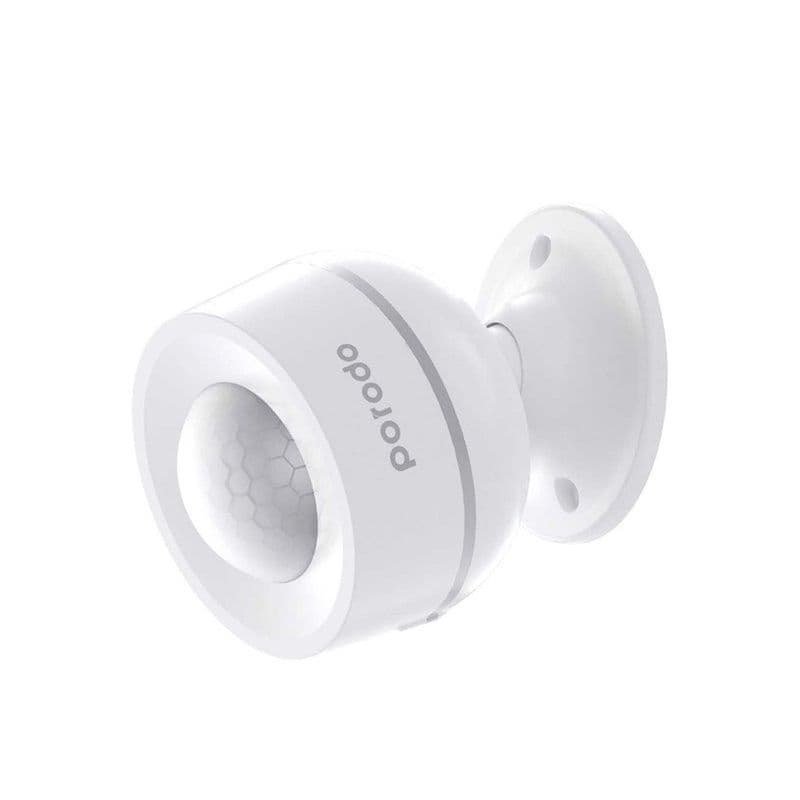Porodo Lifestyle Smart Motion Sensor With Humidity & Temperature Sensors White