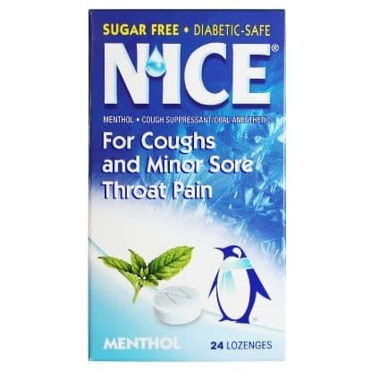 Nice Lozenges Menthol 24S