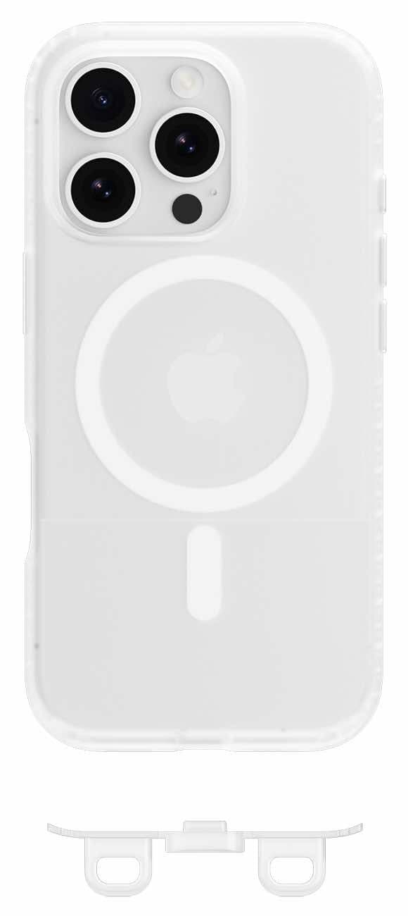 كفر MagEasy Vibrant لايفون 16 برو / يدعم MagSafe / ضد الطيحات / شفاف