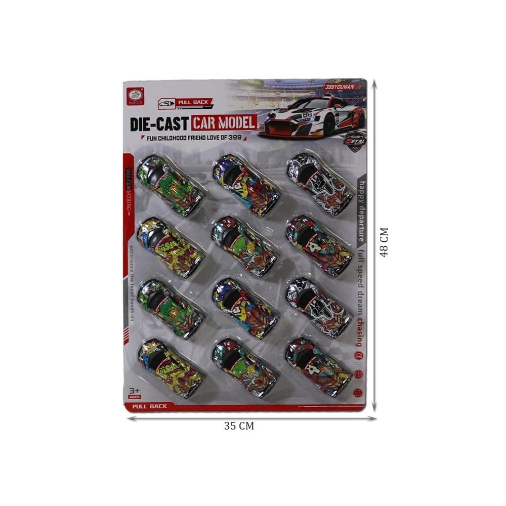 Metal Car Card 123-54S