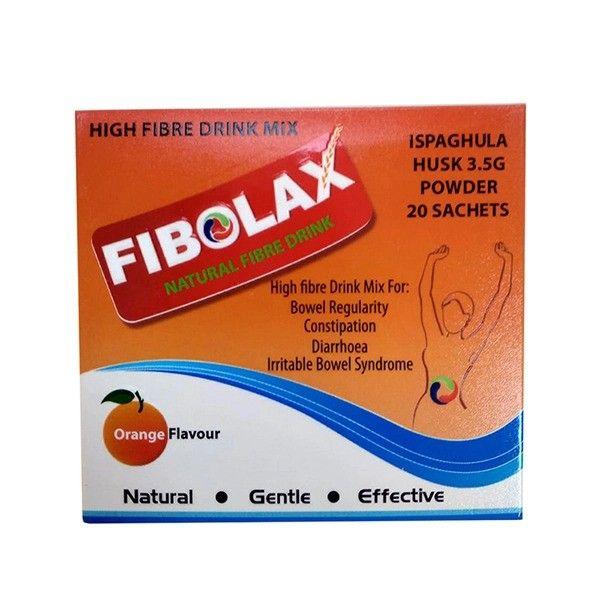 Fibolax Natural Fiber Drink Sachets 20 S