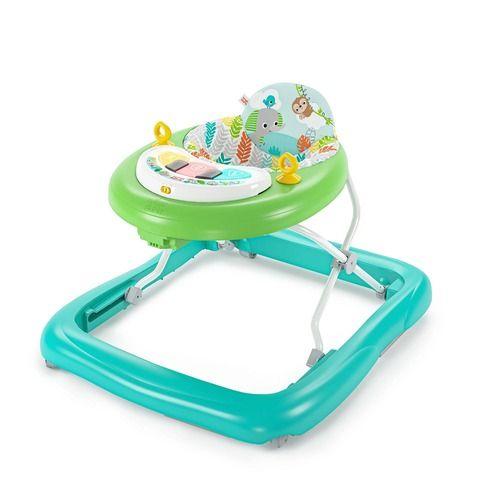 Bright Starts Tiny Trek Walker, Jungle Vines, 2-In-1 Walker