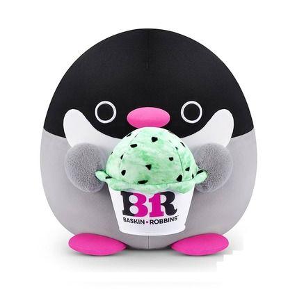 Zuru Snackles Plush 14"Series 2 - Plush 14" Penguin & Baskin Robbin