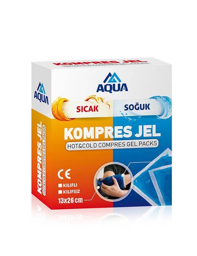 Aqua Hot & Cold Compress Gel Pack 13X26Cm