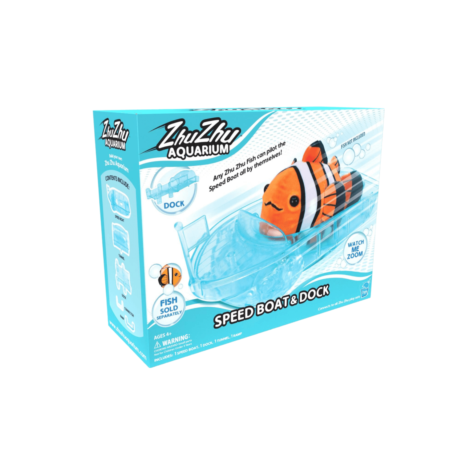 Zhuzhu Pets Aqua Speedboat And Dock