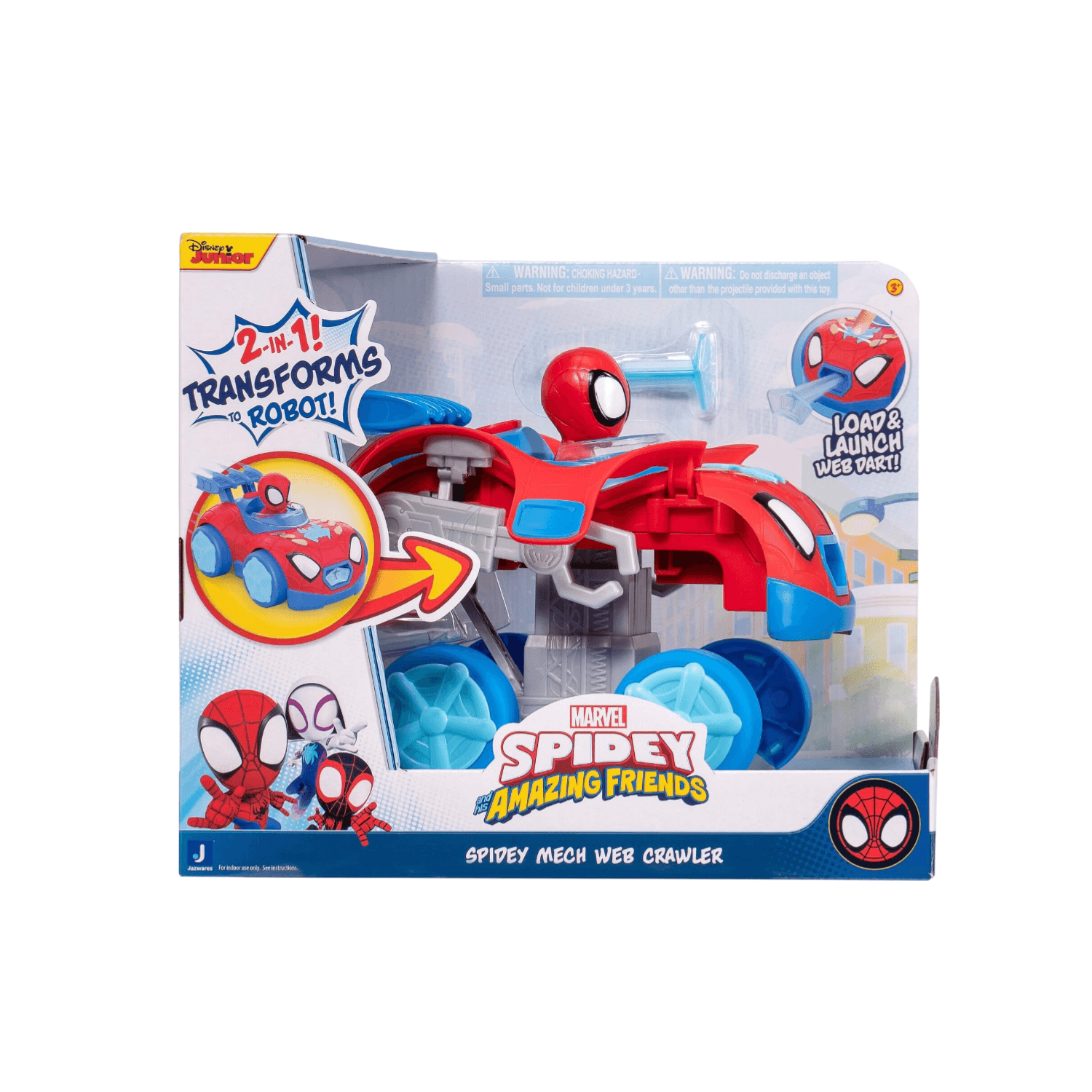 Marvel Spidey N' Friends Vehicle Mech Web Crawler