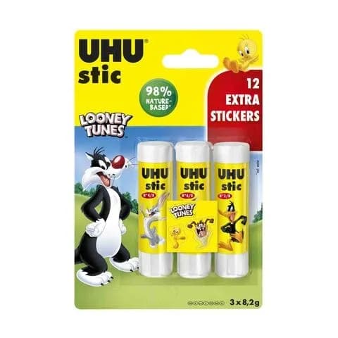 Uhu Solvent Free Gluestick 8.2Gx3Pcs With Hotel Transylvania3 Motif Sticker