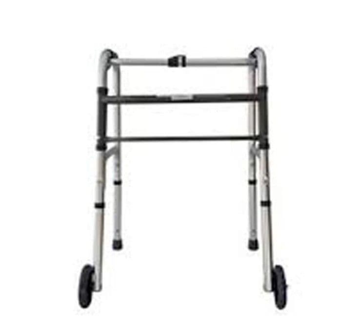 Ca811Lg-5 Aluminum Walker W/Wheel