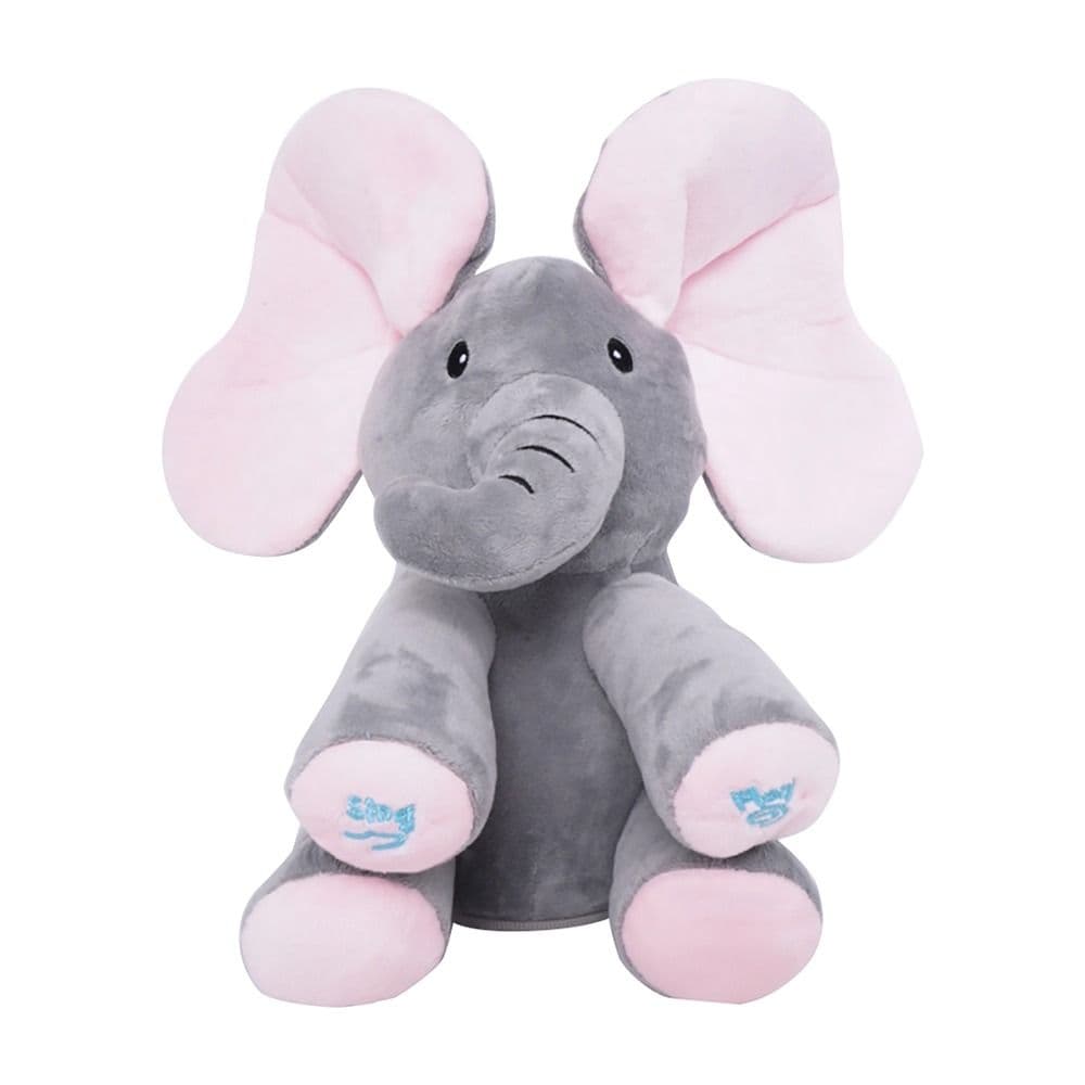 Pugs At Play Peek A Boo Manny The Elephant Plush Toy (25 Cm)