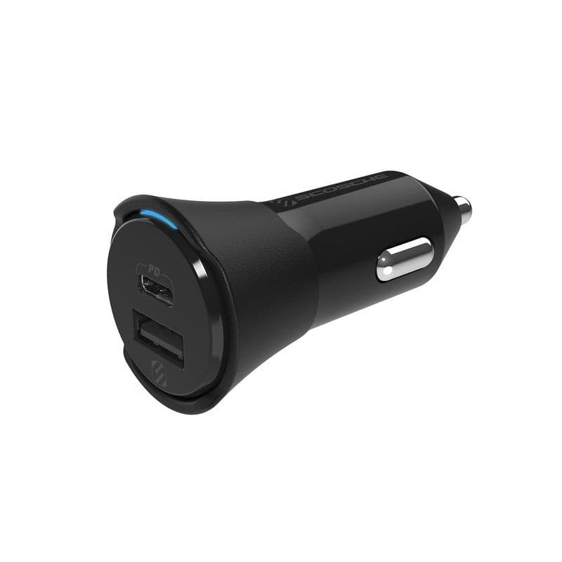 Scosche Dual Port Usb-C & Usb A Car Charger (Cpdca32)