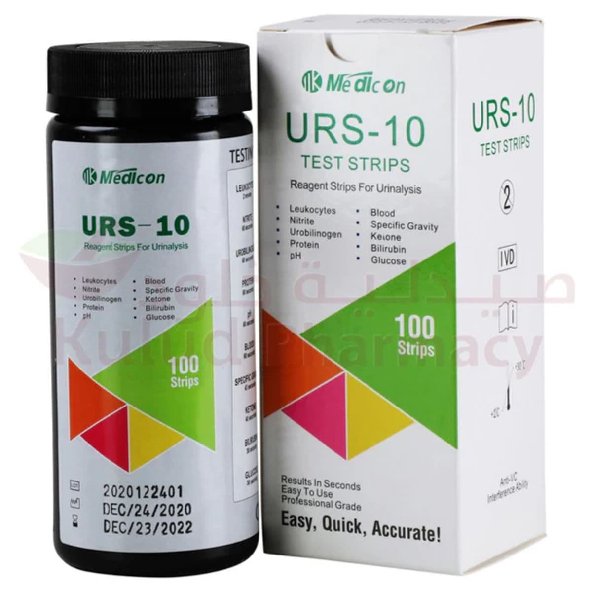 Medicon Urs 10 Urine Test Strips 100 Pc