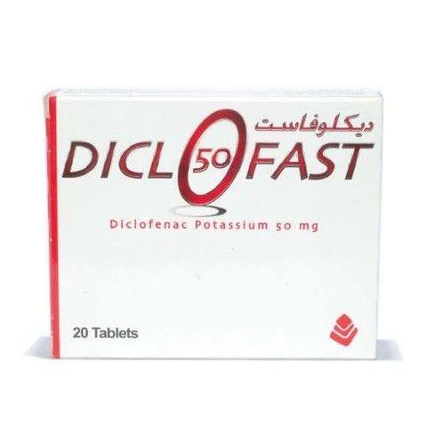 Diclofast 50 Mg 20 Tablets