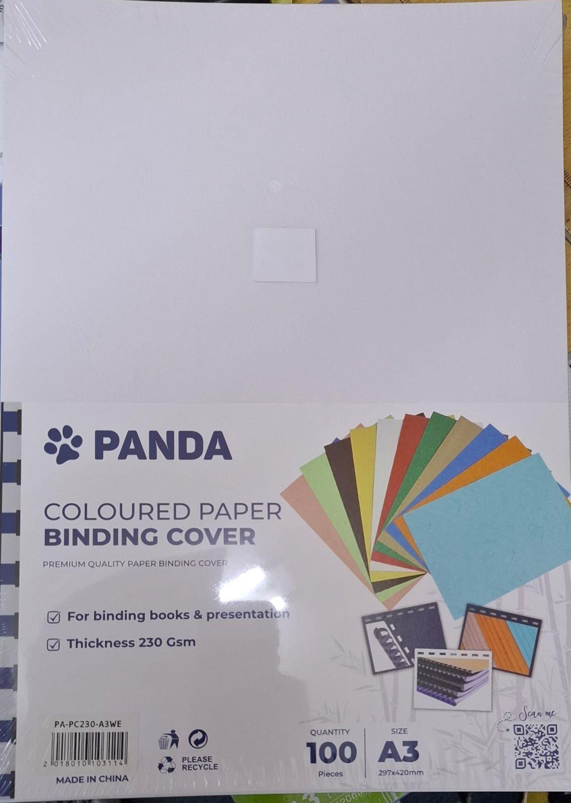 Panda Paper Binding Cover A3, 100 Pieces