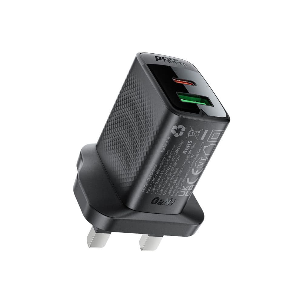 Acefast Fast Charge A79 Pd20W (1Xusb-C + 1Xusb-A)
