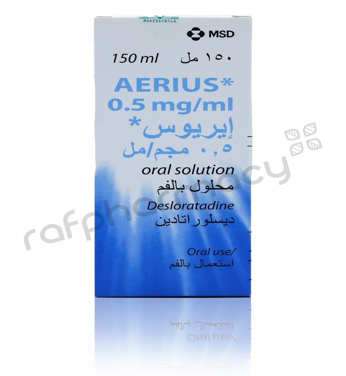 Aerius 0.5Mg/Ml Syrup 150Ml