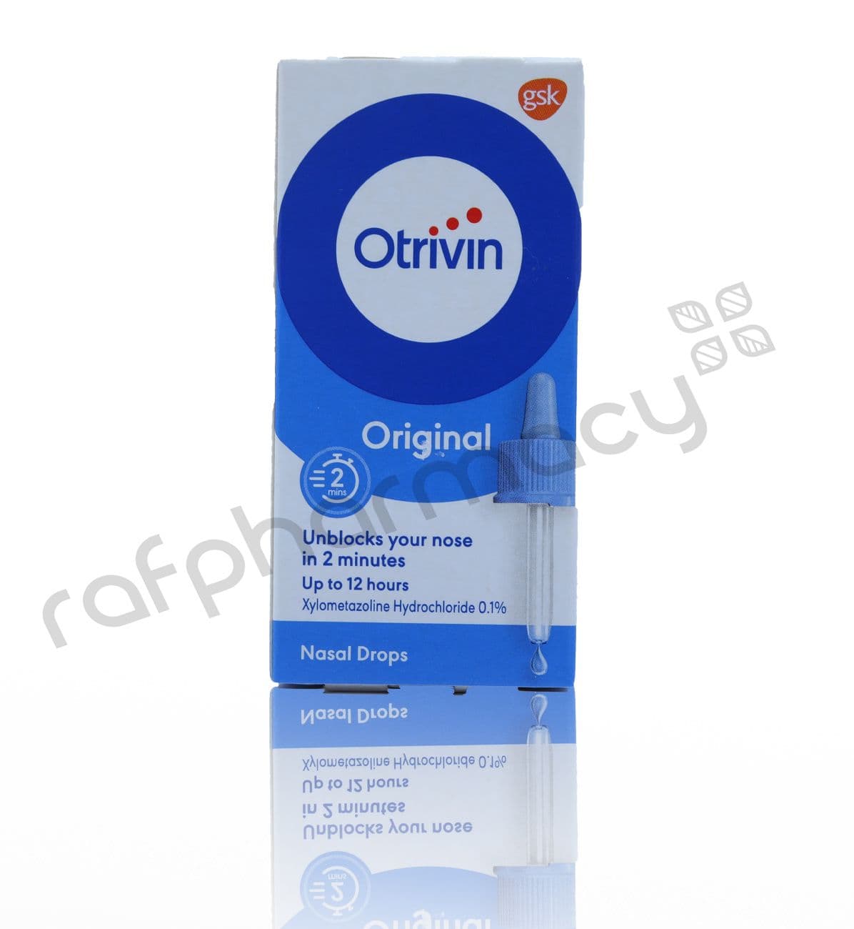 Otrivin 0.1% Adult Nasal Drops 10Ml