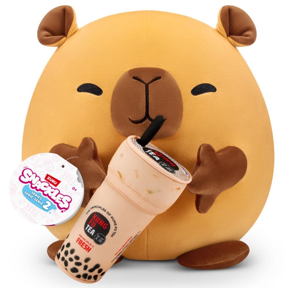 Snackles 8" Capybara (Kung Fu Tea Bubble Tea)