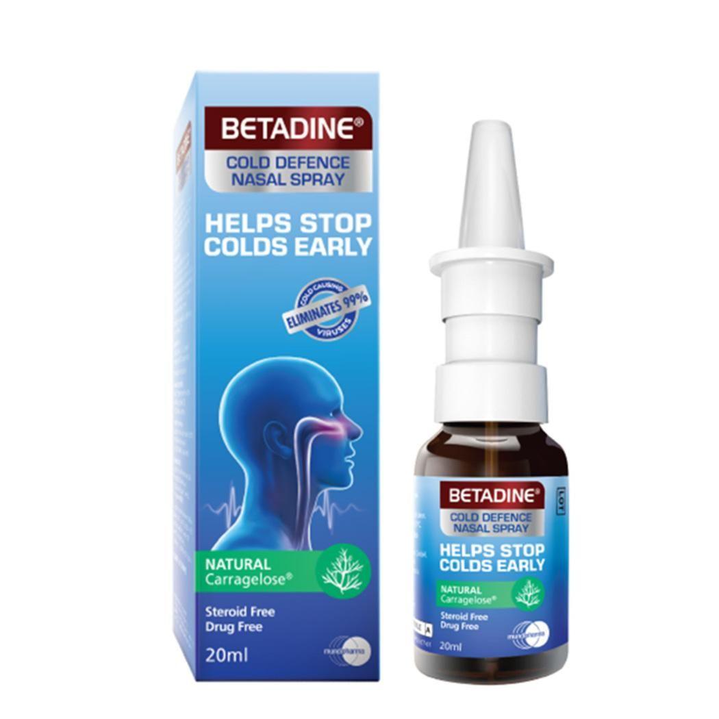 Betadine Cold Defence Nasal Spray 20Ml