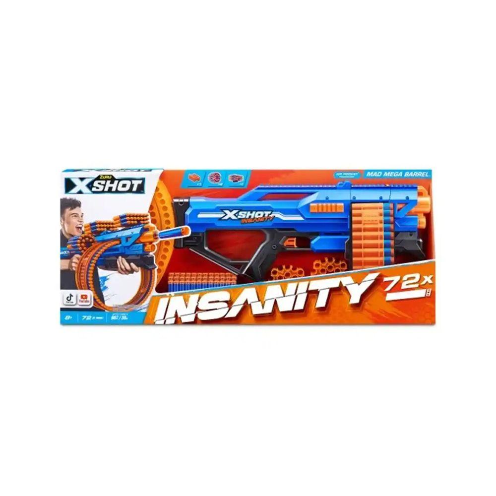 X-Shot Insanity - Mad Mega Barrel, Open Box