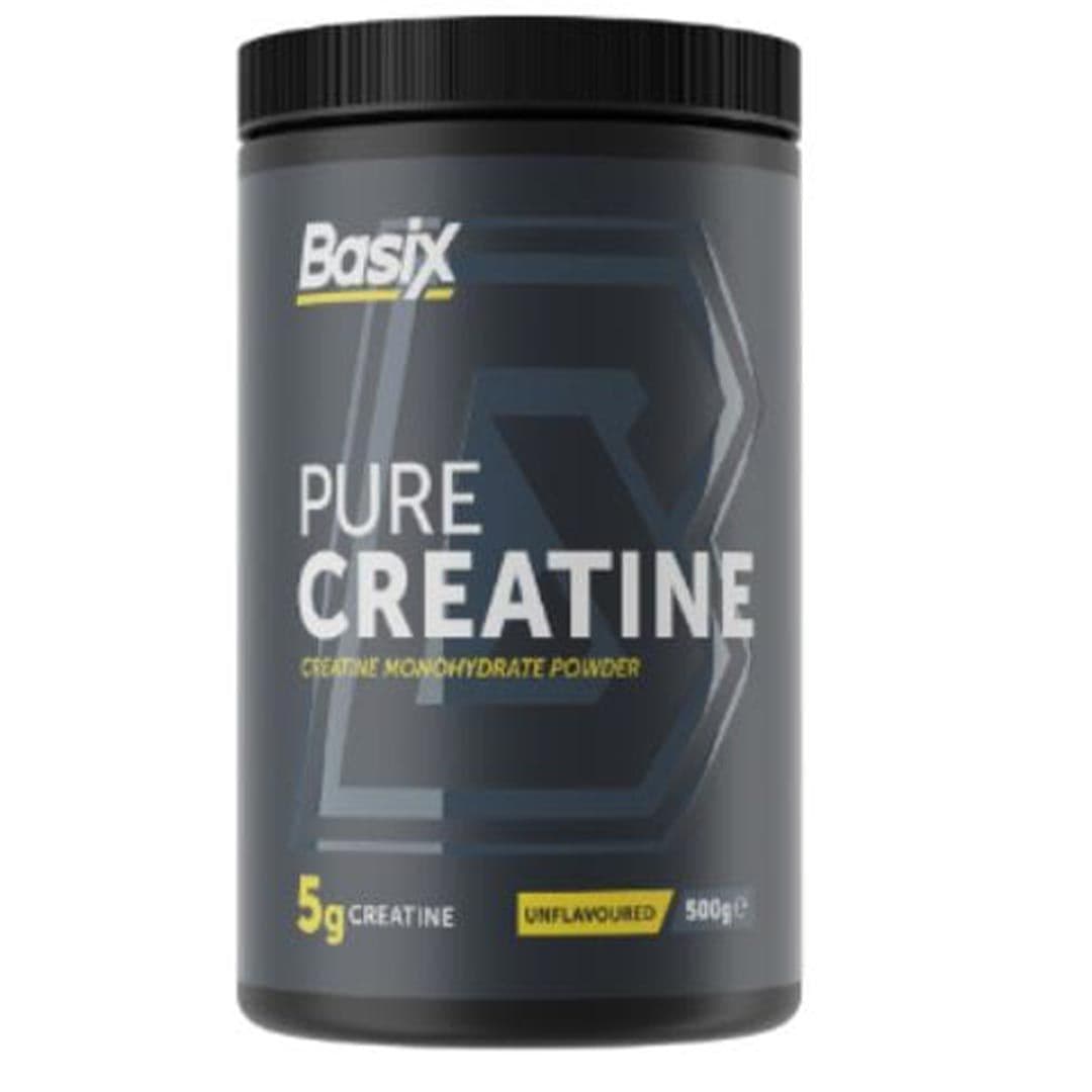 Basix Pure Creatine Unflovoured 500Gm