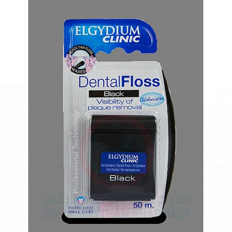 Elgydium Floss Black 50M