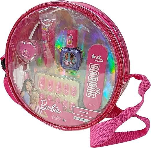 Barbie Makeup Set Pvc Handbag