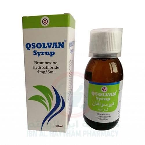 Qsolvan Syrup 4Mg/5Ml 100Ml