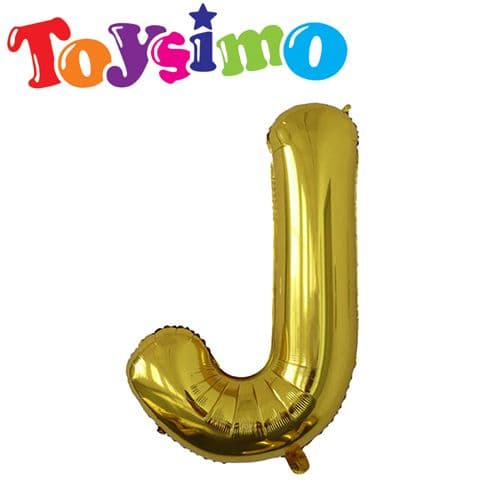 32-Inch J Letter Alphabet Balloon