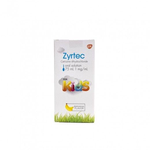 Zyrtec 0.1% Oral Solution 75Ml 00Bm