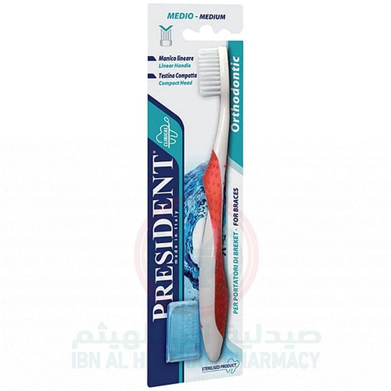 President Prof Orthodontic Toothbrush