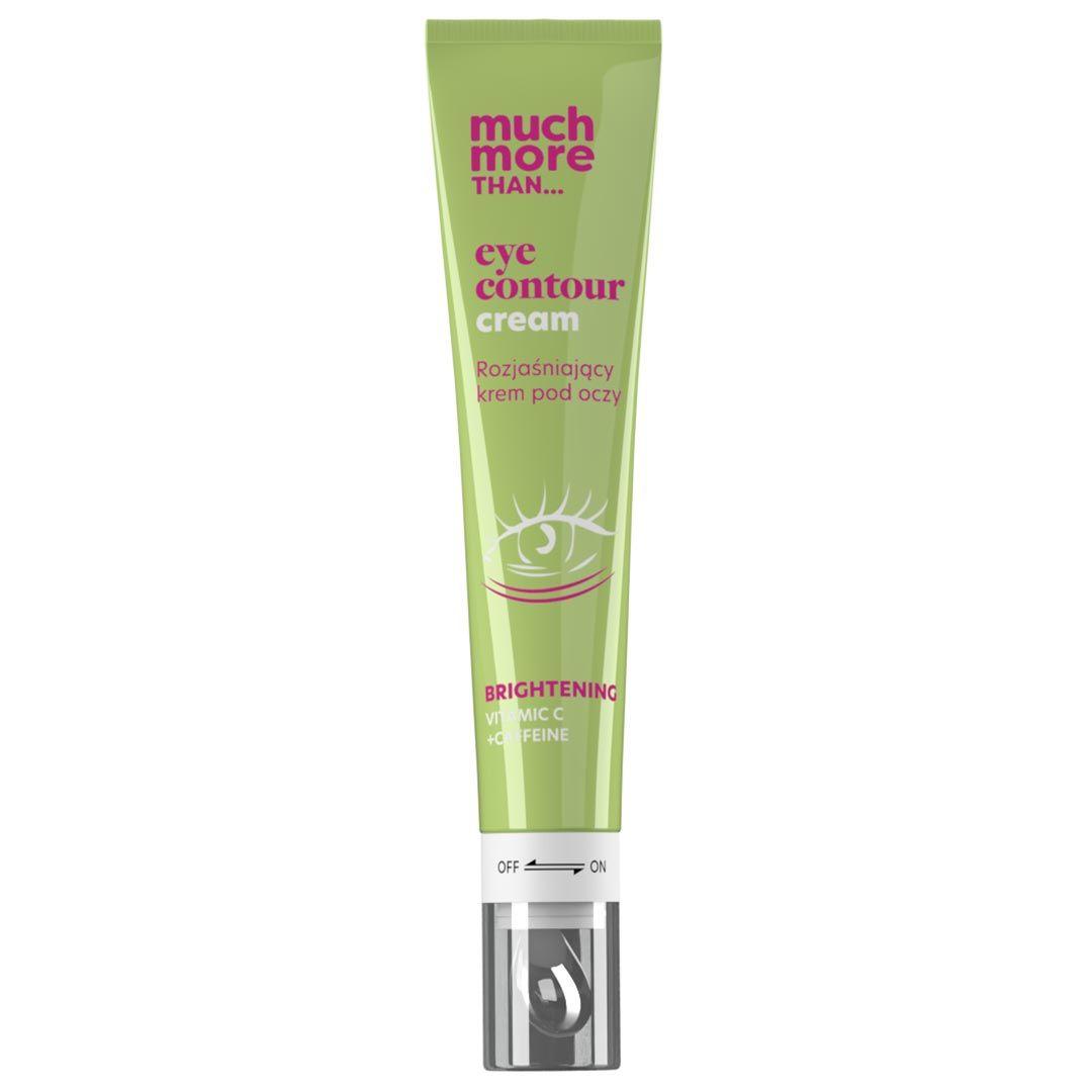 Hiskin Mm - Eye Contour Cream - Brightening With Massager - 18Ml Green-64207