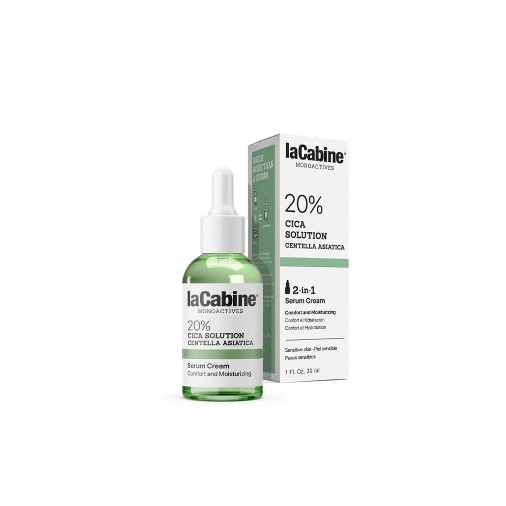 La Cabine 20% Cica Solution Centella Asiatica 2-In-1 Serum Cream 30Ml No.12870