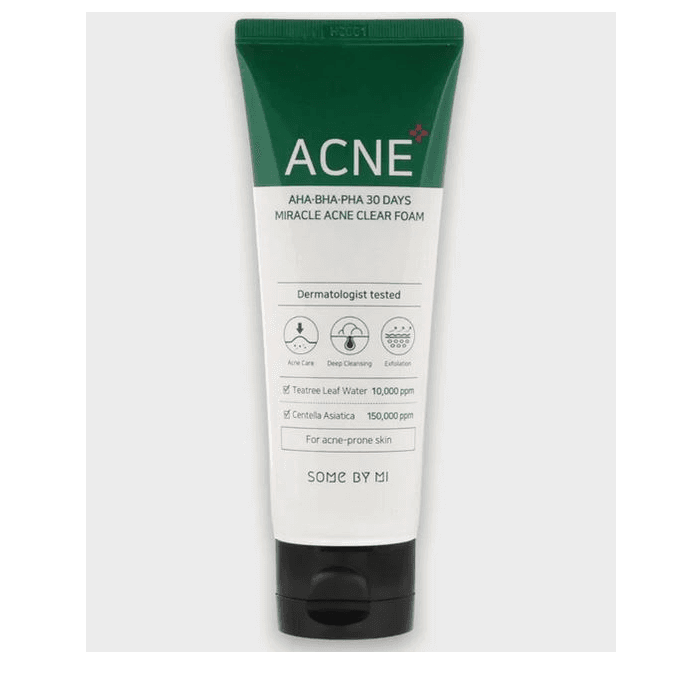 Acne Aha·Bha· Pha 30Days Miracle Acne Clear Foam